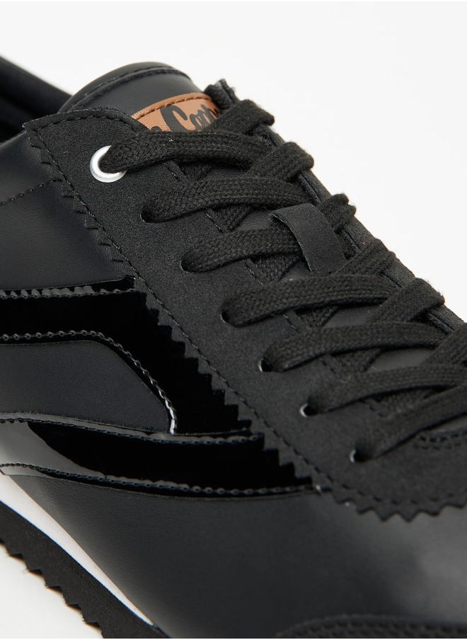 Lee Cooper Mens' Textured Sneakers with Lace-Up Closure  - Image 5
