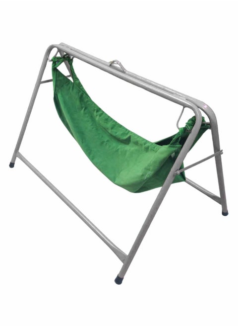 Handol Baby Swing Sleeping Folding Cradle With Handlebar And 3 Sizes, Jizani Style, Random Fabric Colour