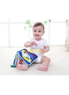 Generic Bear Goodnight English Cloth Book Educational Toy Baby Cloth Book Baby Sleeping Cloth Book-Color:Little Bear Cloth Book  - Image 3