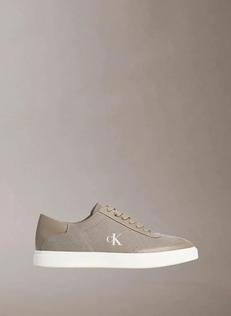 Brooke - Canvas Signature Logo Trainers