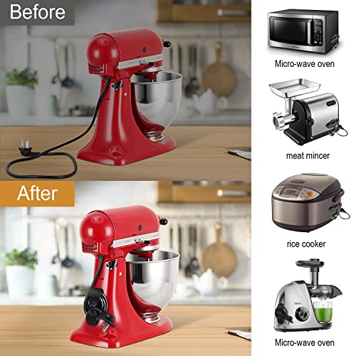YOUCOX Cord Organizer for Appliances, Upgraded Kitchen Cord Organizer, Cord Keeper Cord Wrapper Cord Holder Cord Winder for Appliances Air Fryer, Coffee Maker, Blender, Pressure Cooker, Toaster - Image 5