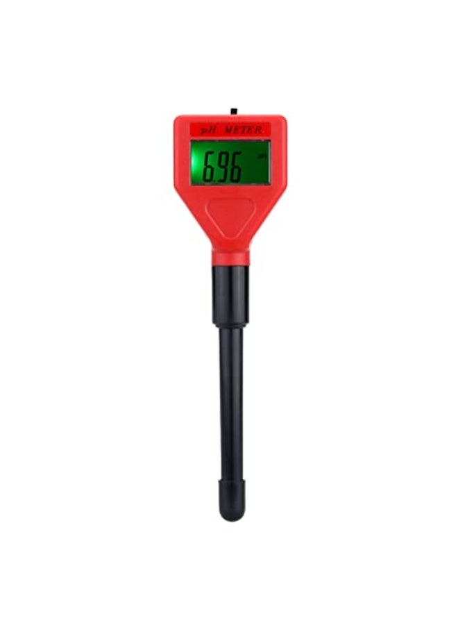 Generic موريليان شرائط اختبار المياه الاحترافية المحمولة pH-98103 مع شاشة LCD بإضاءة خلفية لقياس درجة الحموضة ومحلل التجارب ومقياس درجة الحموضة وجهاز تحليل الشرب المنزلي  - Image 1