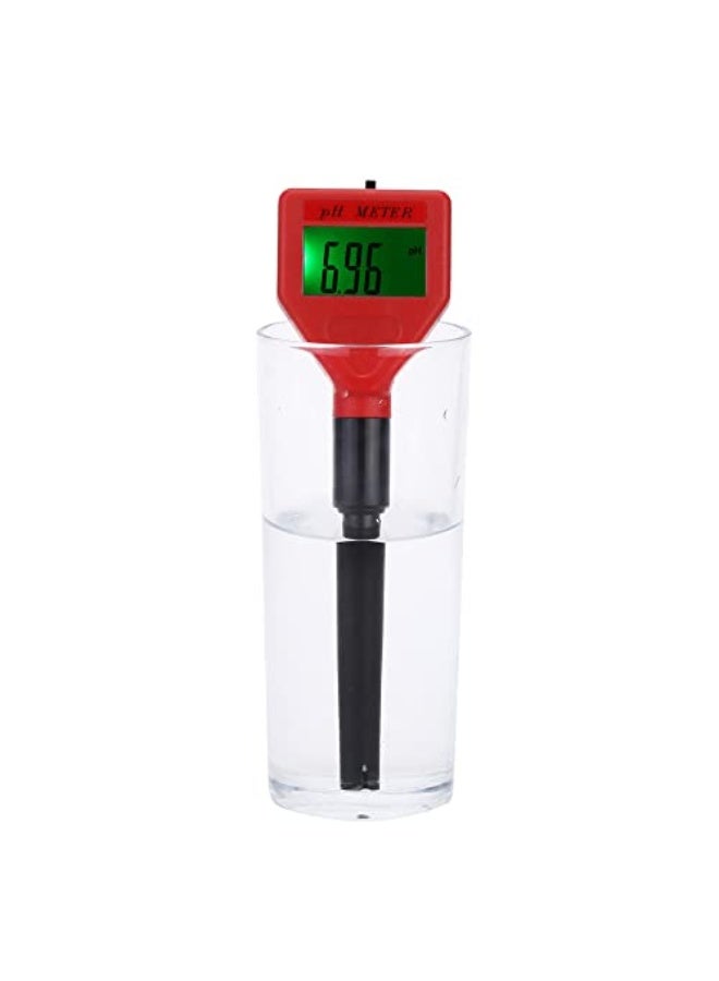 Generic موريليان شرائط اختبار المياه الاحترافية المحمولة pH-98103 مع شاشة LCD بإضاءة خلفية لقياس درجة الحموضة ومحلل التجارب ومقياس درجة الحموضة وجهاز تحليل الشرب المنزلي  - Image 3