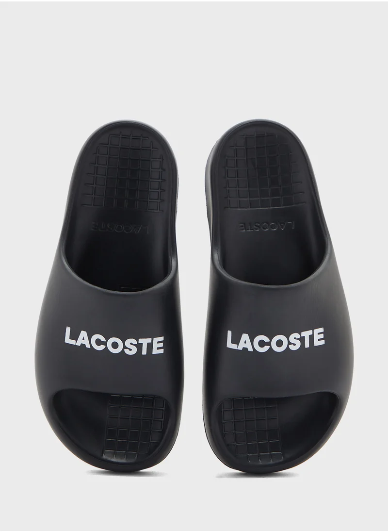 LACOSTE Single Strap Serve Slide