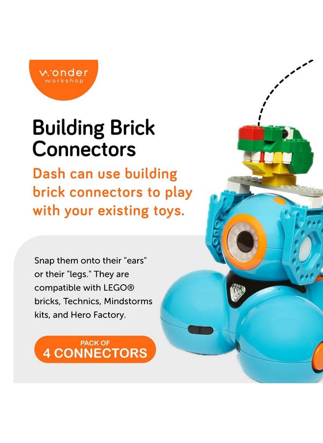 Wonder Workshop Wonder Workshop Build Brick Extensions for Dash and Dot Robots Small  - Image 3