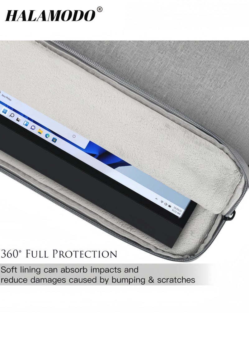 HALAMODO Protective Sleeve For Apple MacBook 15.4 Inch Grey - Image 2