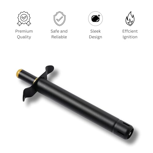 Emergity Long Lasting Manual Kitchen Lighter | Spark Ignition Lighter for Gas Stove & Burner for Home, Restaurant and Outdoor Use - Regular Size Handle with Grip Guard - Image 3