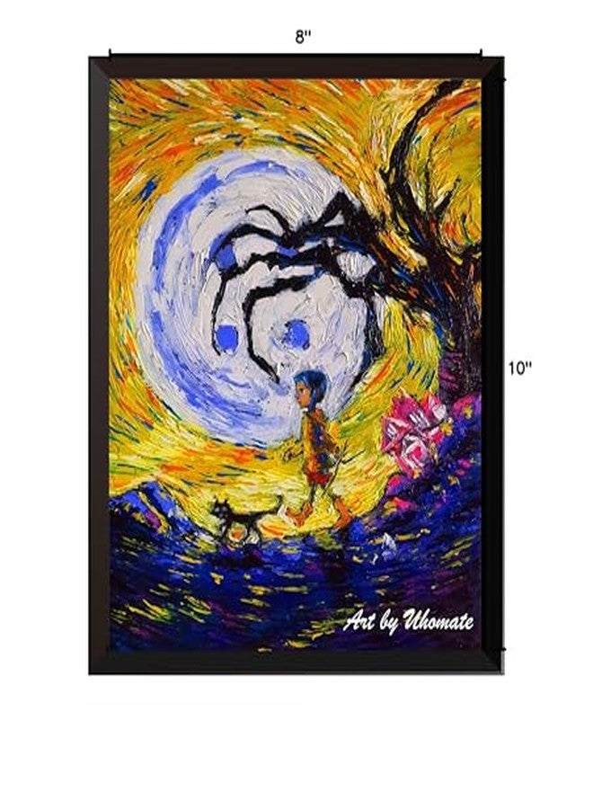Uhomate Coraline Vincent Van Gogh Starry Night Posters Home Canvas Wall Art Print Poster Baby Gift Nursery Decor Living Room Wall Decor A131 (8X10) - Image 5