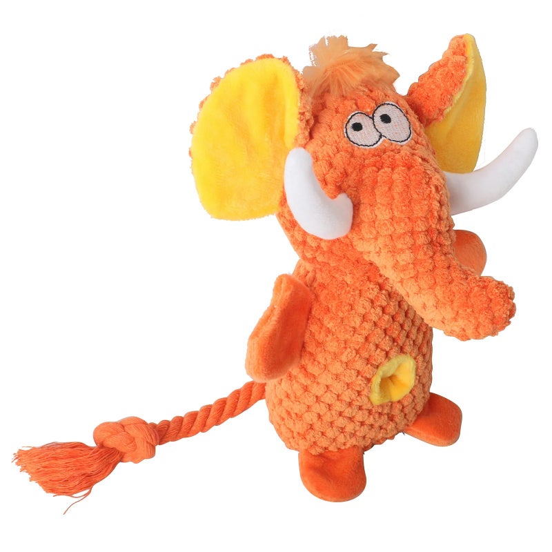 Y&D Pet Products Animal Slow Food Plush Dog Toy Squeaky Chew Toy Dog - Image 3