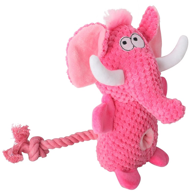 Y&D Pet Products Animal Slow Food Plush Dog Toy Squeaky Chew Toy Dog - Image 4