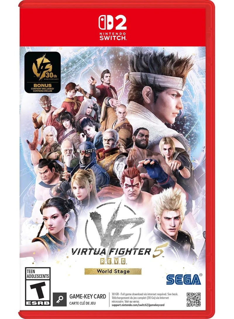 Sega Virtua Fighter 5 R.E.V.O. World Stage [30th Anniversary Edition] - Nintendo Switch 2 (GA... - nintendo_switch - Image 1