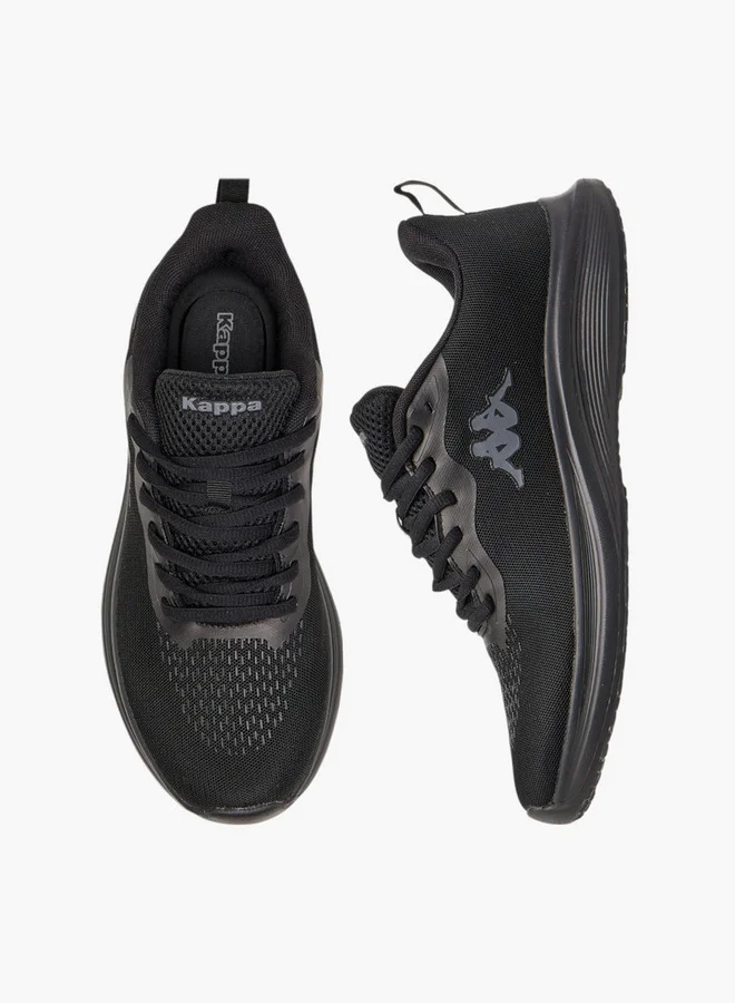 Kappa Women's Logo Print Sports Shoes with Lace-Up Closure