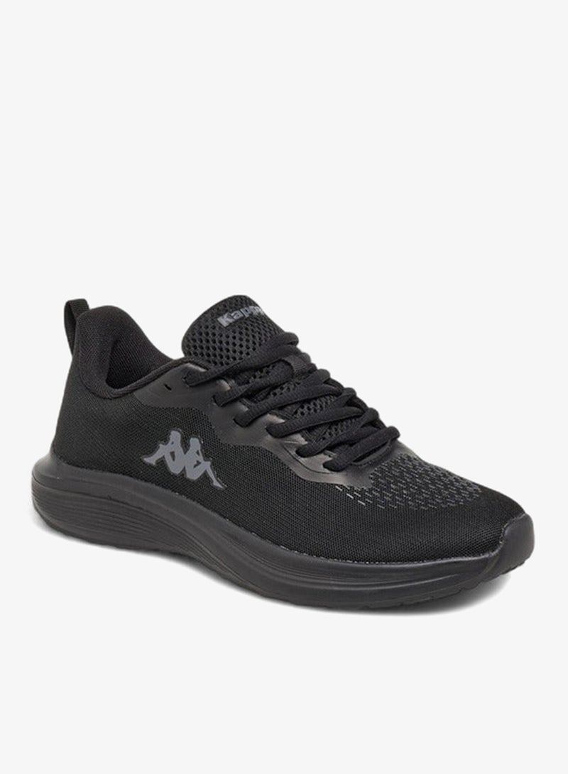 Kappa Women's Logo Print Sports Shoes with Lace-Up Closure - Image 2