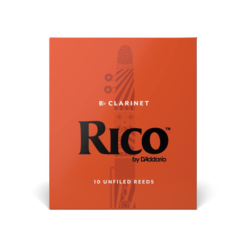 D'Addario Dâ€™Addario Woodwinds, Rico Bb Clarinet Reeds, RCA1025, Strength 2.5, 10-pack - Image 2