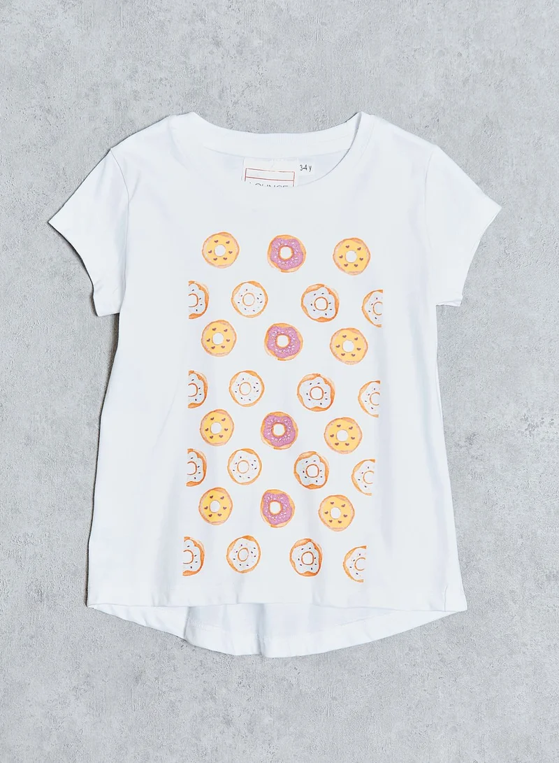 Lounge District Kids Donut Pyjama Set