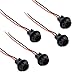 Ferianl 5PCS 194 Bulb Socket with Wire Pigtail T10 Extension Harness Plugs Connectors Wiring Sockets Universal Tail Light and Side Marker Light Socket Adapter for Car Sedan Truck - Image 2