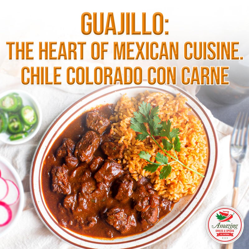 Amazing Chiles & Spices Guajillo Chiles Peppers Dried Whole 1lb (16oz) â€“ Natural and Premium. Great For Mexican Recipes Like Mole, Tamales, Salsa, Meats. Mild to Medium Heat, Complex Fruity Flavor. Resealable Bag. - Image 5