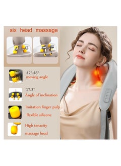 Generic The latest Neck and Shoulder Heat Massager by comfortable offers a simulated manual massage,incorporating deep tissue kneading with heat for effective relief from neck and back pain.  - Image 4