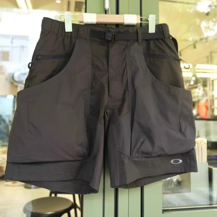 American Outdoor Tactical Cargo Shorts Unisex Black