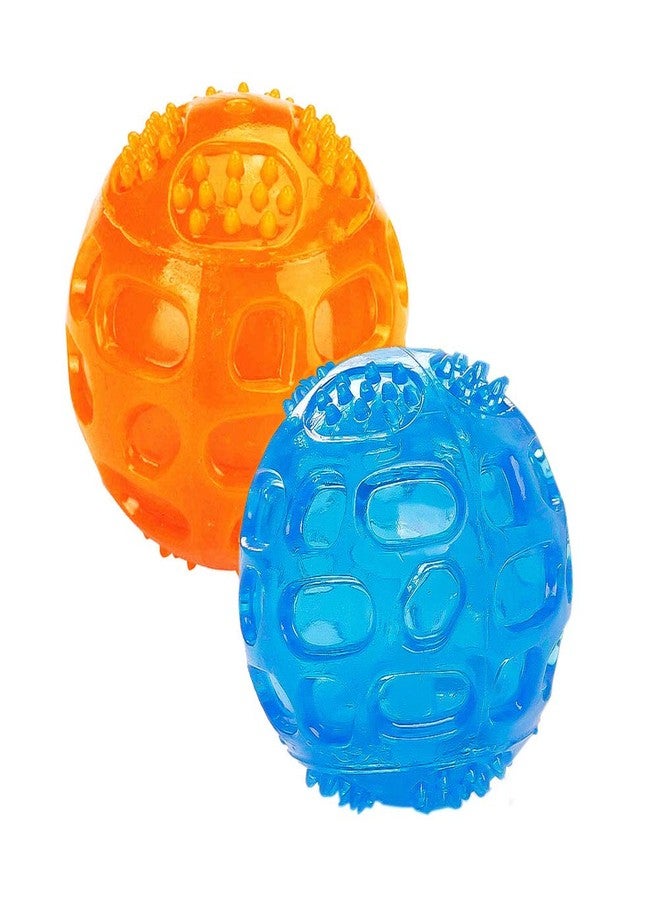 Ace one ACEONE Dog Squeaky Ball, Pet Squeak Chew Bouncy Rubber Toy Balls for Small Large Dogs Indestructible Exercise Training Playing - Image 1