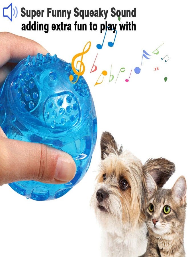 Ace one ACEONE Dog Squeaky Ball, Pet Squeak Chew Bouncy Rubber Toy Balls for Small Large Dogs Indestructible Exercise Training Playing - Image 3
