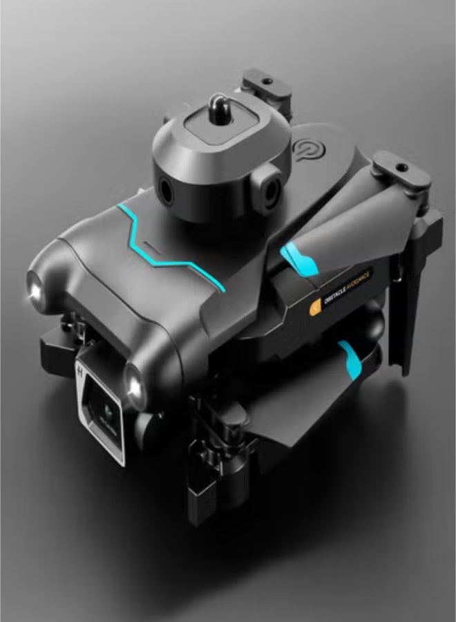 S96 Mini 4 Sided Obstacle Avoidance Single Wifi Camera RC Drone 2 Battery - Image 1