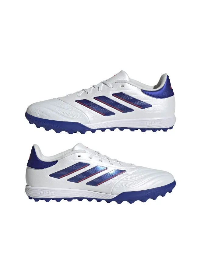 adidas كوبا بيور 2 ليج تي اف أحذية كرة قدم بيضاء 3.5