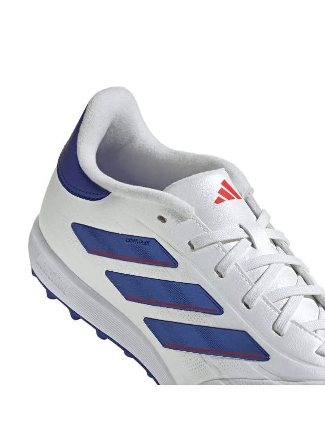 adidas كوبا بيور 2 ليج تي اف أحذية كرة قدم بيضاء 3.5