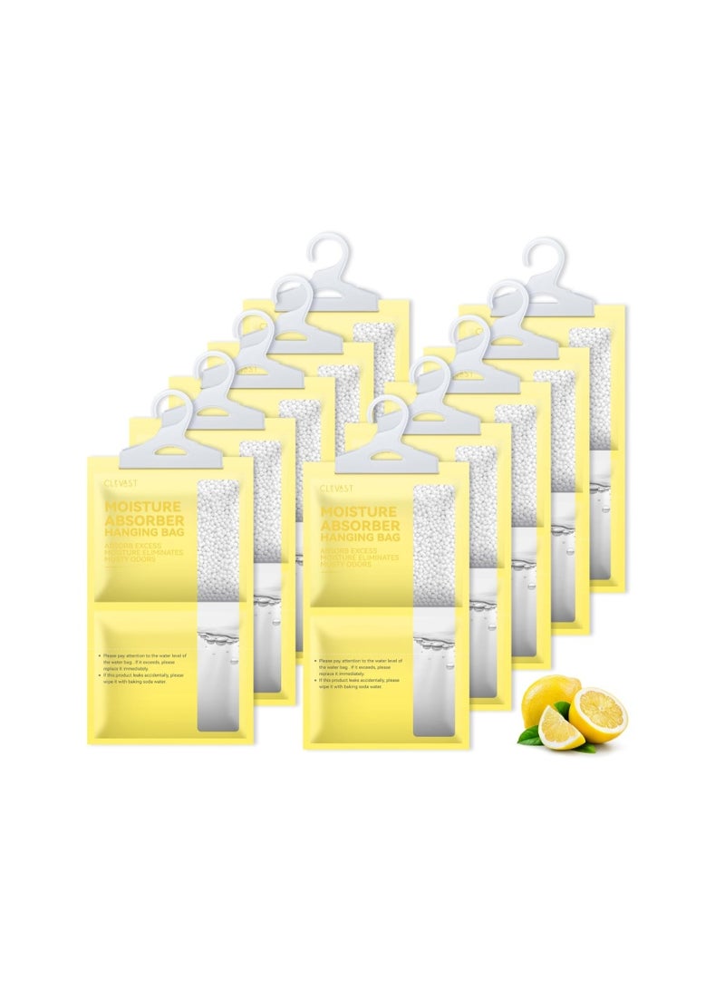 CLEVAST Moisture Absorbers Packets (230g/pack) - 10 Pack, Hanging Closet Dehumidifier Bags, Desiccant, Closet Dehumidifiers with Fragrance Free - Image 1