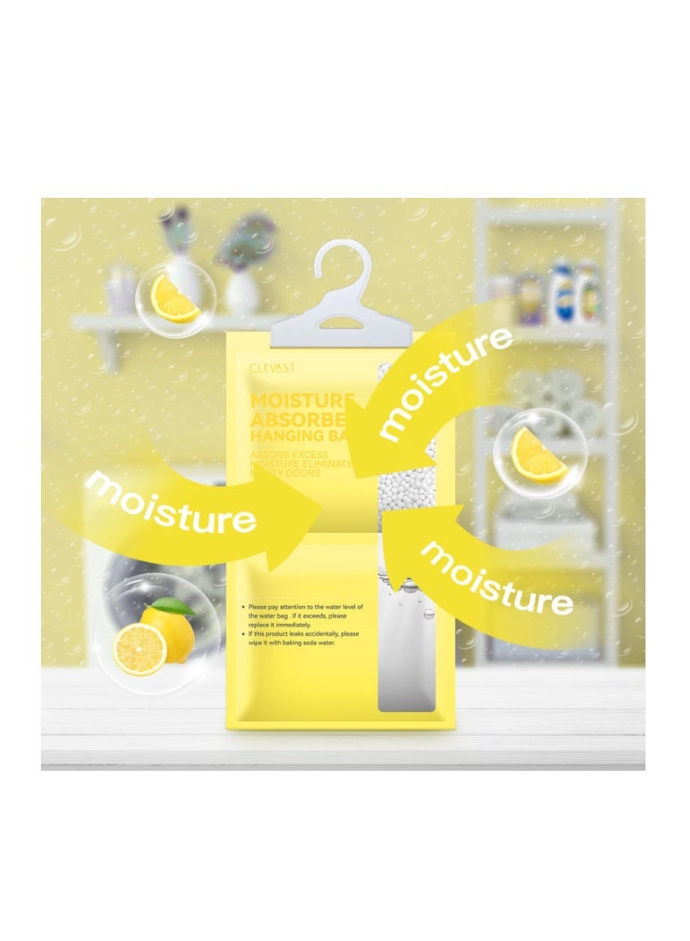 CLEVAST Moisture Absorbers Packets (230g/pack) - 10 Pack, Hanging Closet Dehumidifier Bags, Desiccant, Closet Dehumidifiers with Fragrance Free - Image 5
