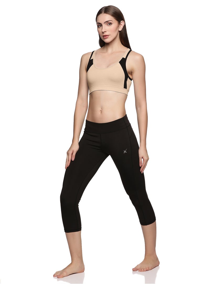 تينز لايفستايل حمالة صدر رياضية بدون أسلاك من القطن الممشط فائق النعومة والإيلاستين المرن بتغطية كاملة مع أشرطة أوسع ووسادات قابلة للإزالة - Image 4