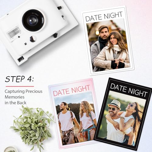 Lapogy Romantic Card Games for Date Night - 40 pcs Date Ideas Scratch Off Date Adventurous Cards Valentines Day Bridal Shower Gifts Wedding Engagement Couple Gifts for Boyfriend Her Girlfriend Men Women - Image 4