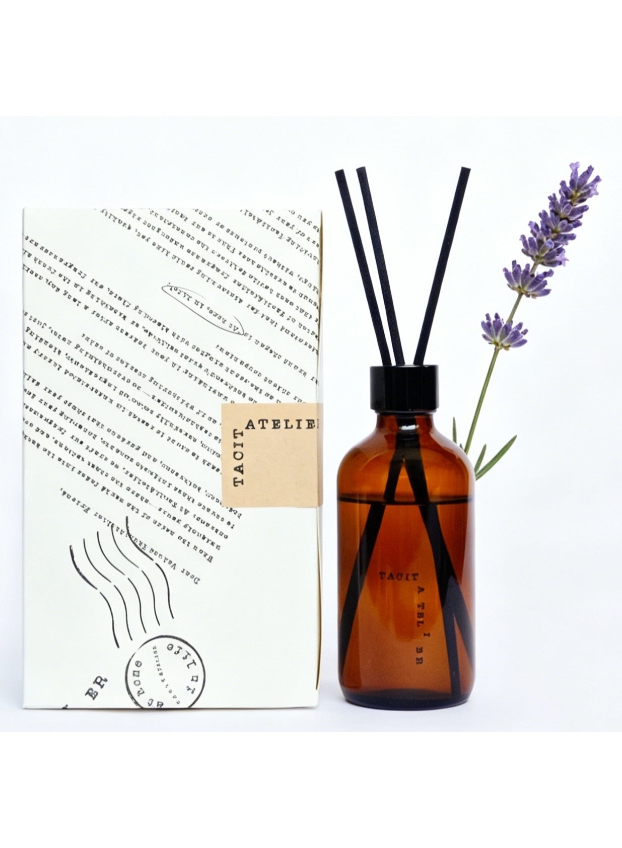 Tacit Atelier Luxury Reed Diffuser 200ml | Westin White Tea - Premium Long-Lasting Home Fragrance | 90-Day Hotel Lobby Quality Scent