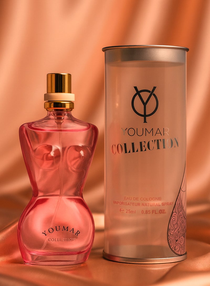 يومار عطر نسائي يدوم طويلاً | مجموعة يومار رقم 0017 | أفضل عطر للنساء بنفحات منعشة من الماء والفواكه والعنبر والفانيليا للاستخدام اليومي (25 مل) - Image 1