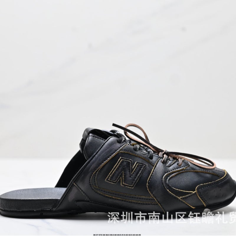 Pure Original Nb530Sl Retro Half-Drag Summer Casual Versatile Moral Training Shoes Lightweight Preppy Girl Style Half-Drag Slippers - Image 5