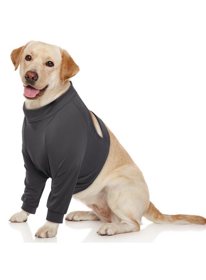 ROZKITCH Dog Surgery Recovery Sleeve Front Legs, Pet Anti Licking Wound Elbow Brace Elbow Protector, Dog Recovery Suit Cone Collar Alternative for Joint Care ACL CCL Arthritis Sprain Blue XL - Image 1