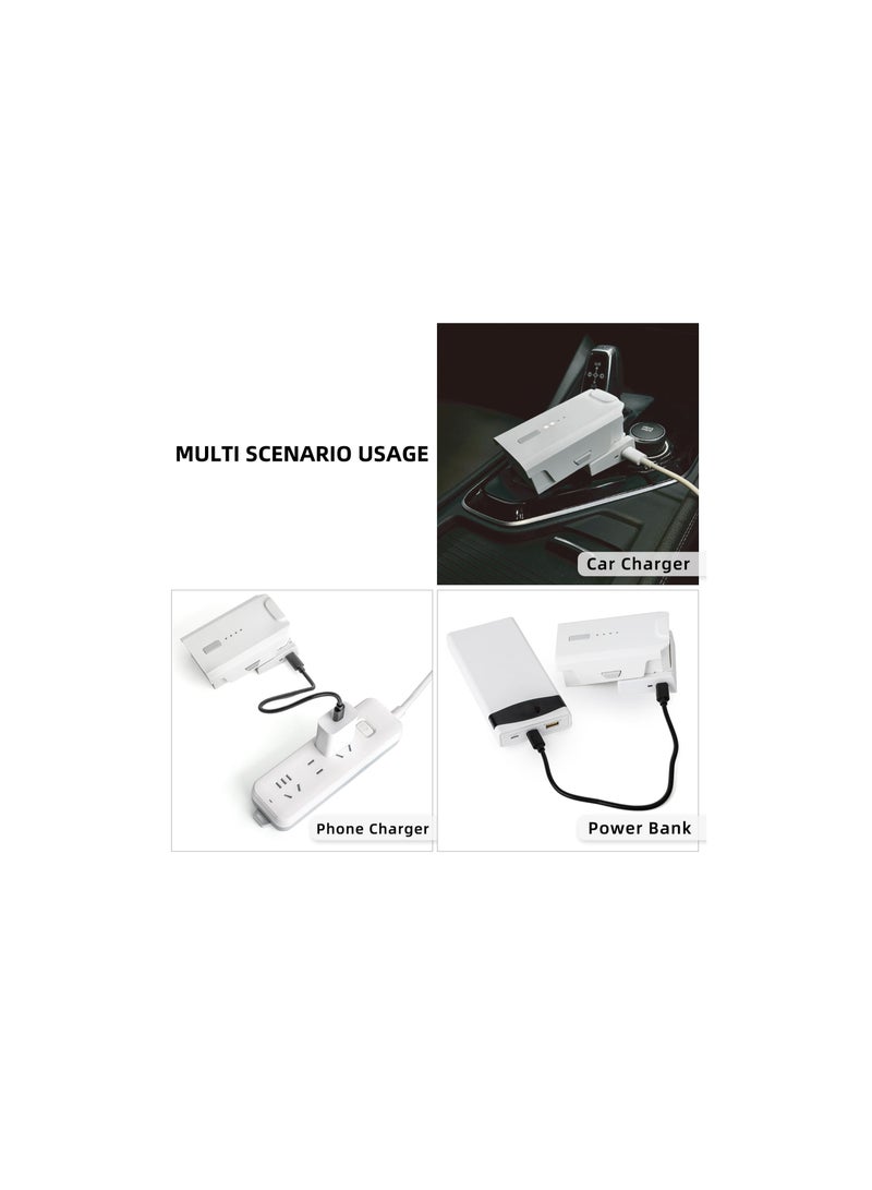 قاعدة شاحن بطارية ذكي مناسبة لفيمي X8 SE 2022، قاعدة شحن محمولة صغيرة لفيمي X8 SE 2022، محطة شحن وإفراز شاحن ملحقات الطائرات بدون طيار، محمولة (عبوة واحدة) - Image 5