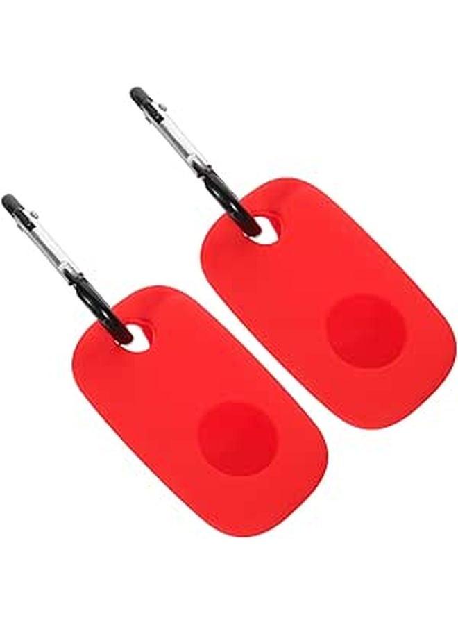 Shockproof Silicone Protective Sleeve Cover for Tile Pro Tracker Anti Loss Design Red - Image 1