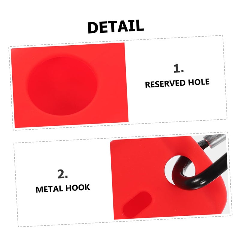 Shockproof Silicone Protective Sleeve Cover for Tile Pro Tracker Anti Loss Design Red - Image 4