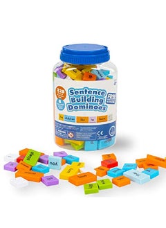 Educational Insights Sentence Building Dominoes Learn To Write Manipulatives For Classroom & Home Set Of 114 Doublesided Dominoes Ages 6+  - Image 1