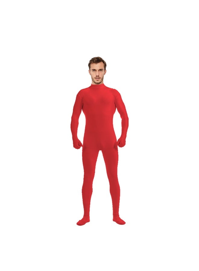 NIBEMINENT Tight-fitting clothes, half-jumpsuits, solid-color clothes, dance costumes and stage performance costumes - Image 1