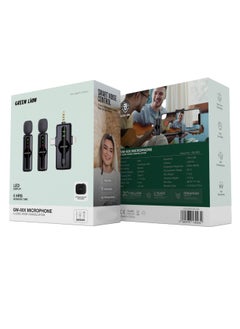 GREEN LION Dual Microphone GM-80X With 3-Level Noise Cancellation and LED Display / Real-Time Monitoring / 360° Omnidirectional / Plug & Play / HD Sound Quality - Black  - Image 4