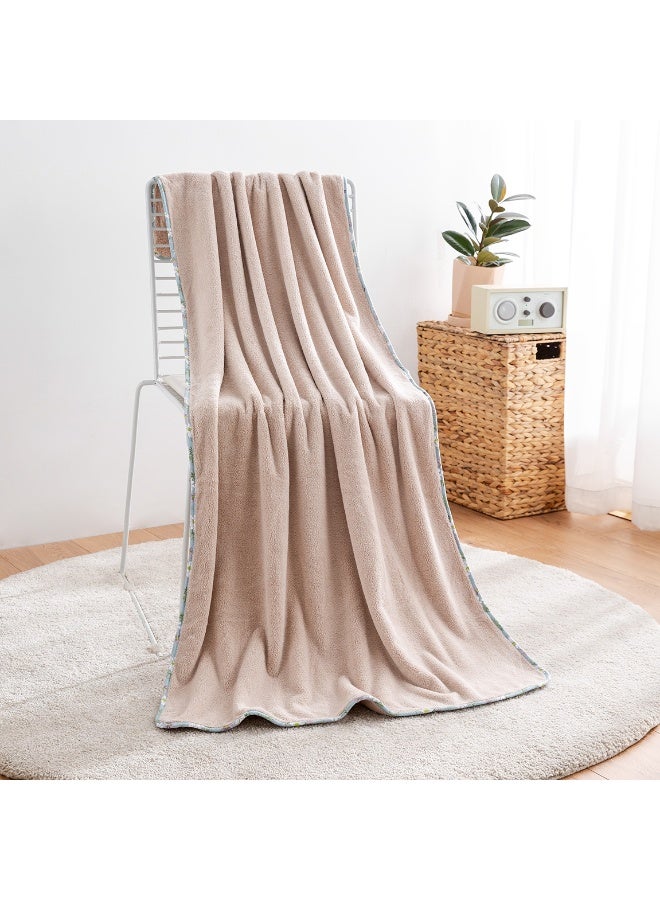 Elegant Medium Towel – Biege Soft Absorbent Bath Towel for Home & Bathroom