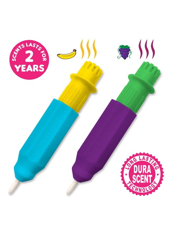 Scentco Water Magic Scented Reusable Water Reveal Activity Books No Mess All Fun By Scentco (Grape Kingdom And Construction) - Image 3