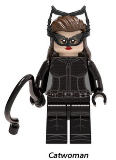 XINH 4-Piece Batman Series Characters Mini Action Figures Set, High Quality Mini Figures Series Stitching Toys Playsets for Collectors and Kids (Joker/Batman/Catwoman/Ra's Ghul)  - Image 4
