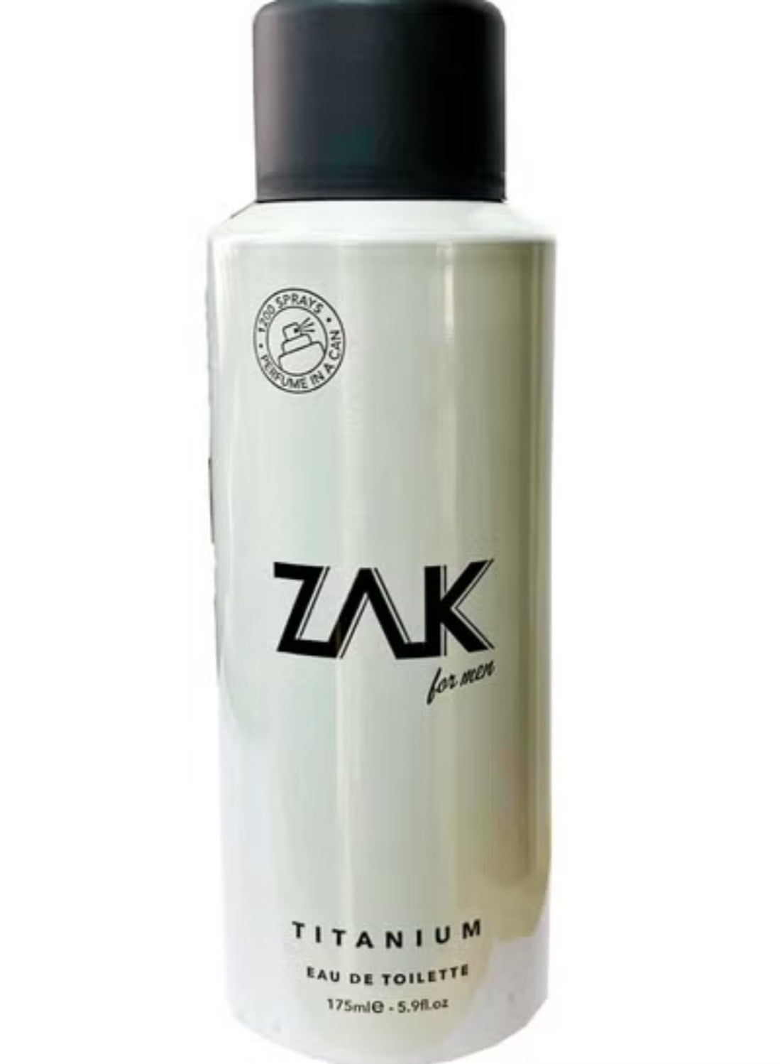 Zak Eau de Deodorant spray Titanium For Men 175 Ml (Packaging may vary)