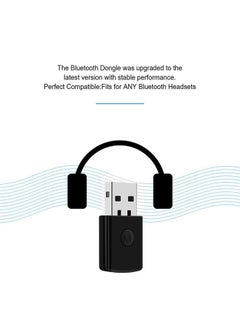 نيبمينينت محول USB للميكروفون والسماعات اللاسلكية لجهاز بلايستشين 4 أسود  - Image 2