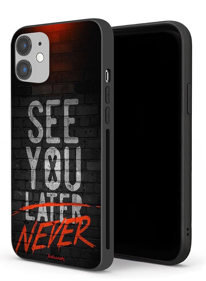 Tolwak Apple iPhone 12 mini Protective Case See You Never - Image 1