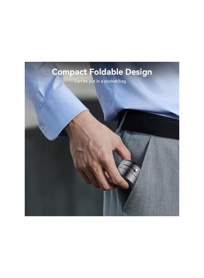 S-TOP Foldable Magnetic Car Phone Holder with Strong Suction Cup Adjustable Dashboard Windshield Mount | Universal Magnet Phone Mount for iPhone Samsung Android | Car Mirror Gym Phone Holder - Image 2