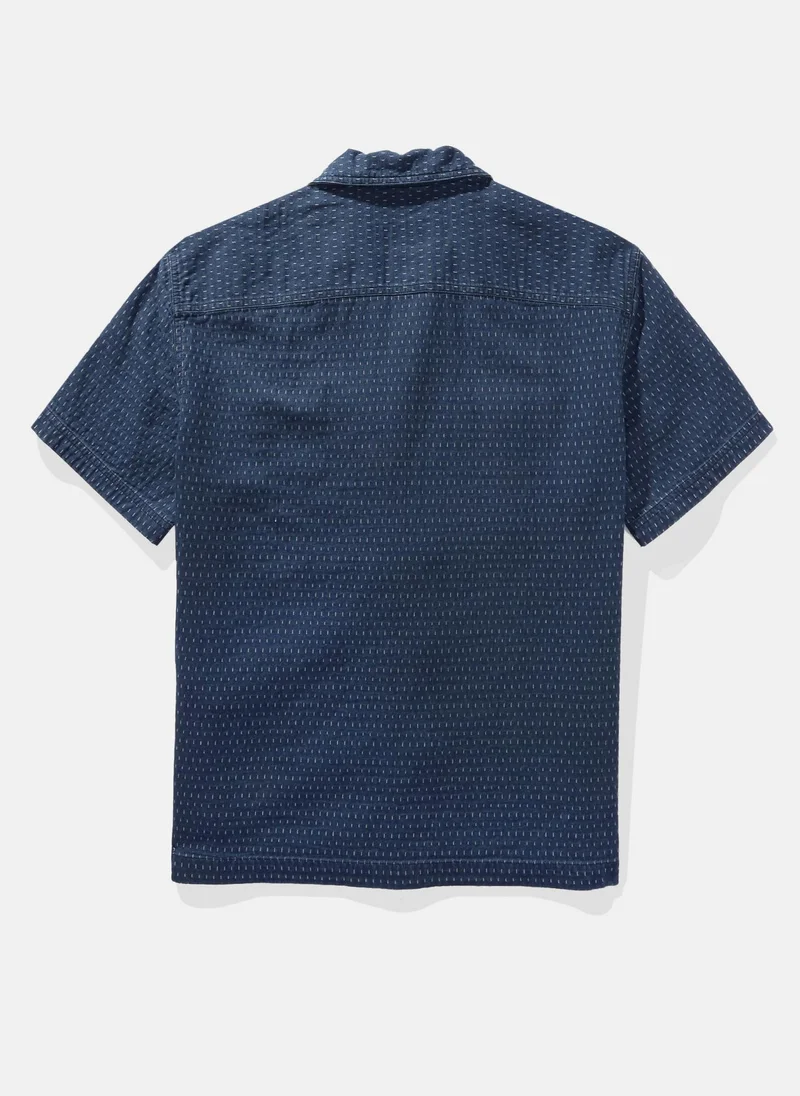 American Eagle Essential Button-Up Poolside Shirt
